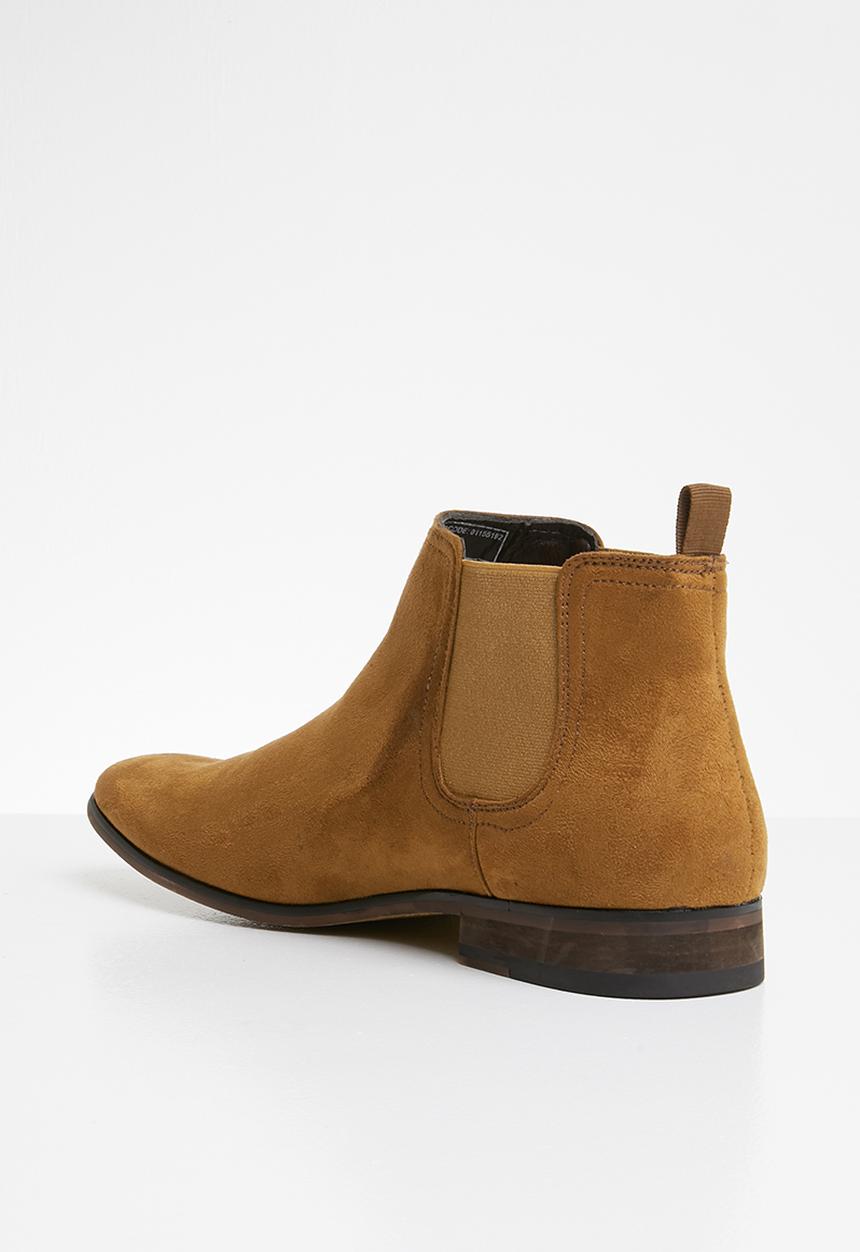 Superbalist - Chelsea boot with back pull tab - tan