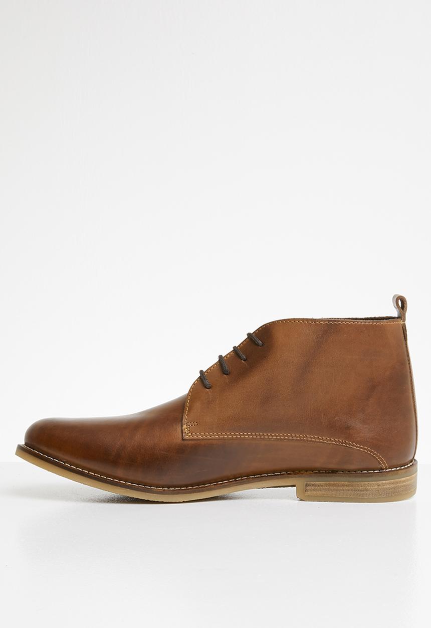 Superbalist - Chase leather desert boot - brown
