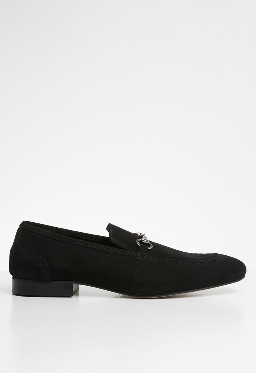 Superbalist - John suede loafer - black 