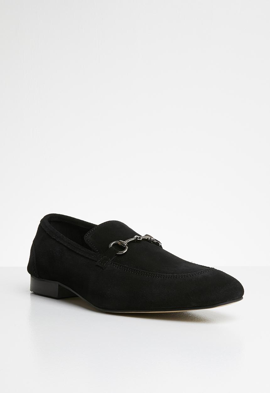 Superbalist - John suede loafer - black 