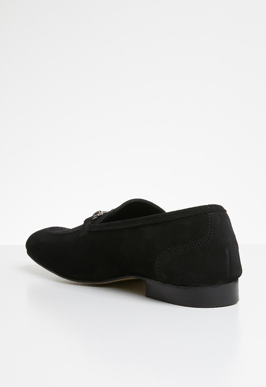 Superbalist - John suede loafer - black 