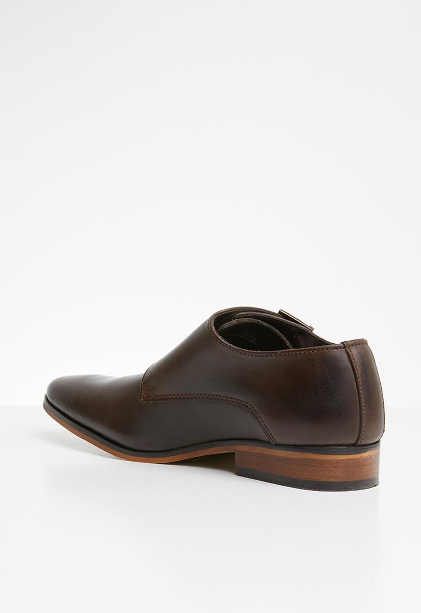 Superbalist - Toby leather monk - brown