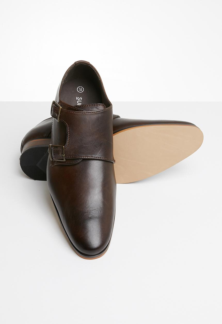 Superbalist - Toby leather monk - brown