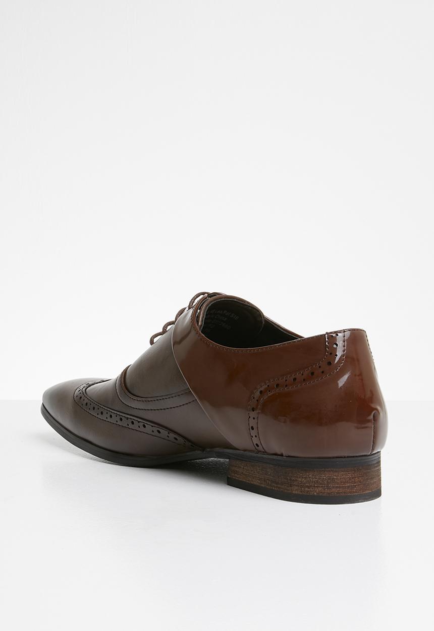 MAZERATA - Magio patent brogue - dark brown