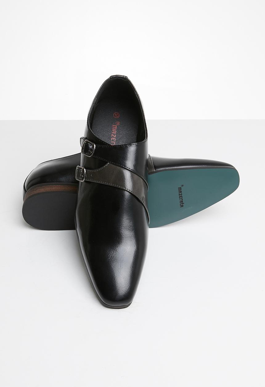 MAZERATA - Magio monk strap shoes - black