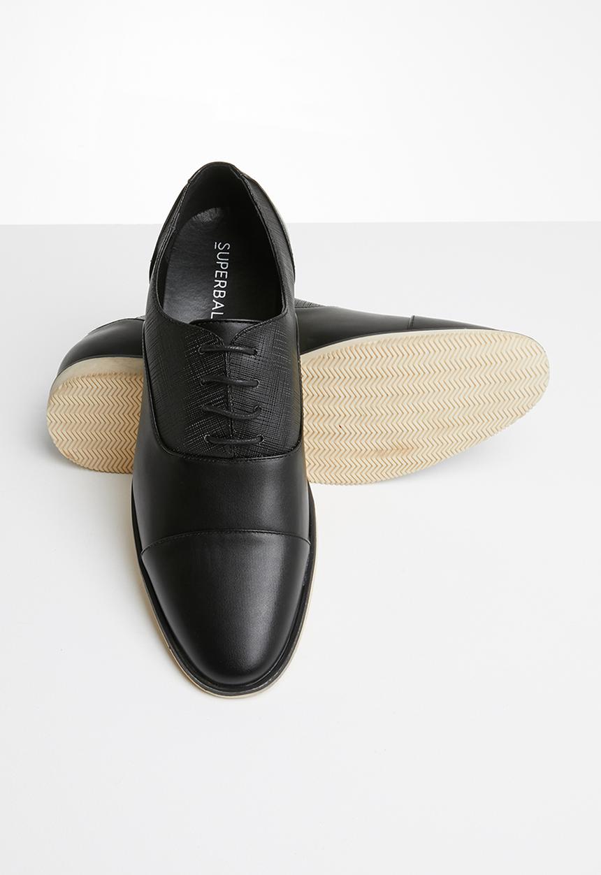 Superbalist - Nate textured oxford - black