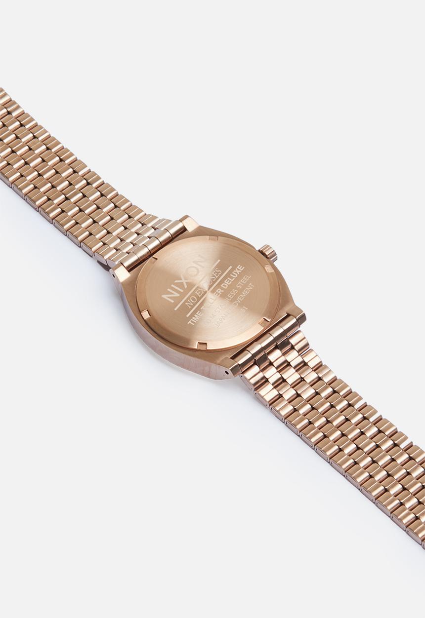 Nixon - Time teller deluxe - rose gold