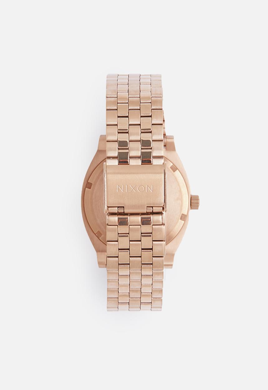 Nixon - Time teller deluxe - rose gold