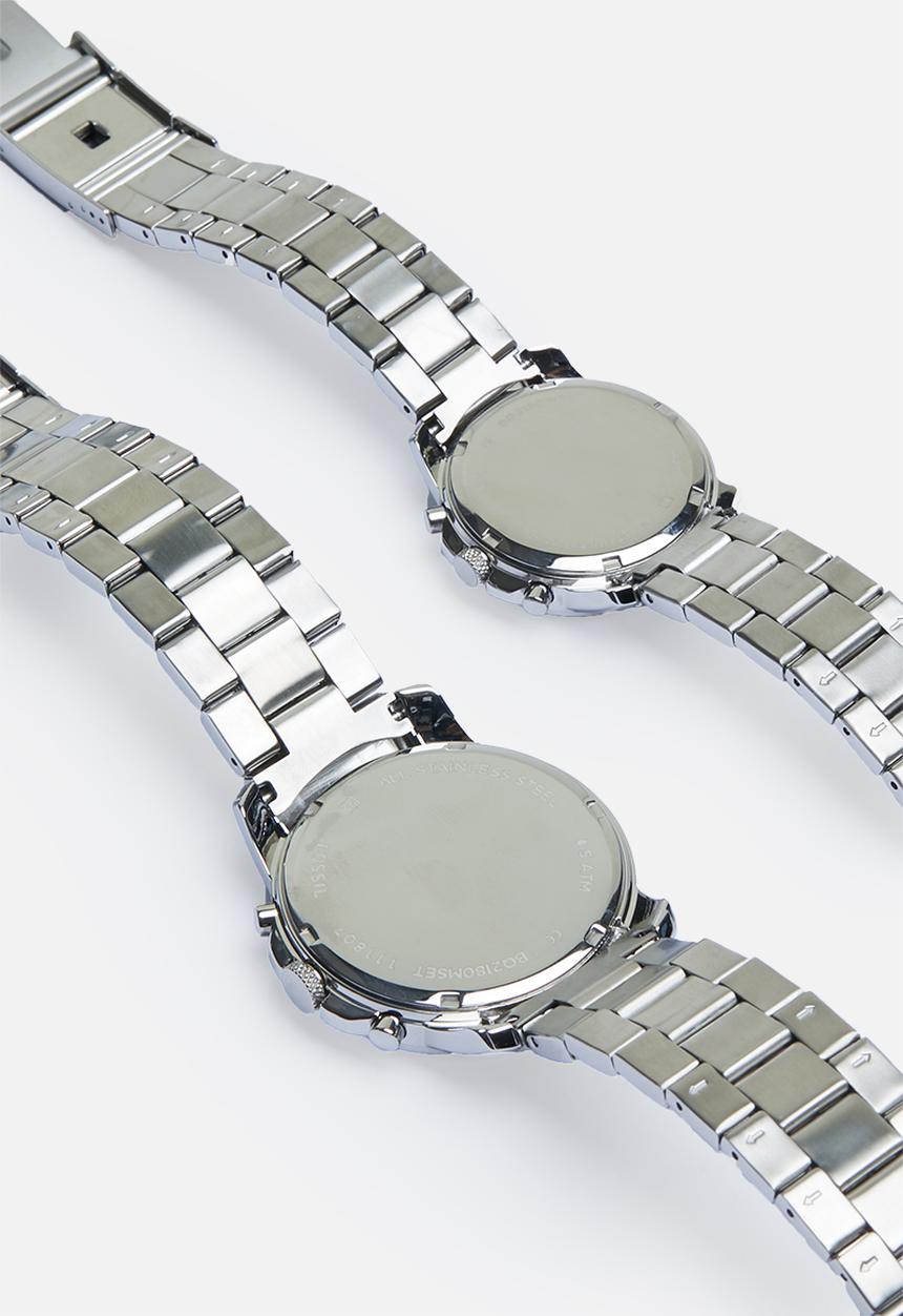 Fossil - Gift set - BQ2180SET - silver