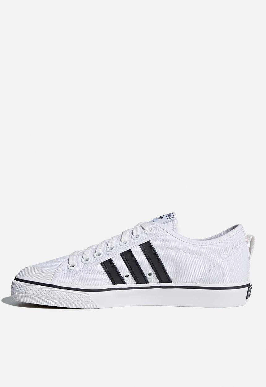 adidas Originals - Nizza - white/black