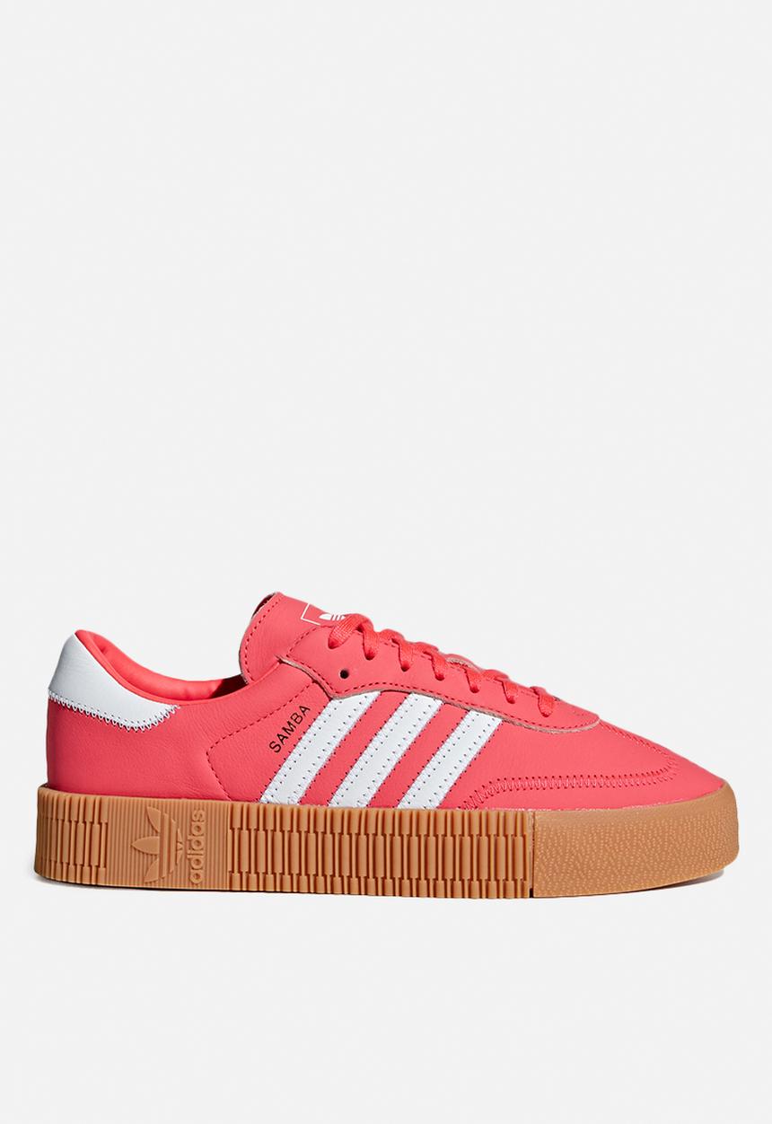 adidas Originals - Sambrose  W - shock red/white/gum