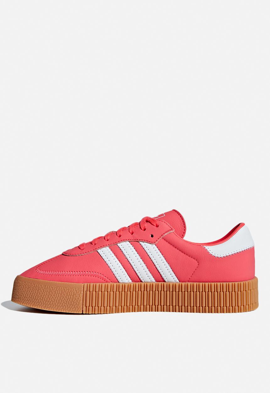 adidas Originals - Sambrose  W - shock red/white/gum