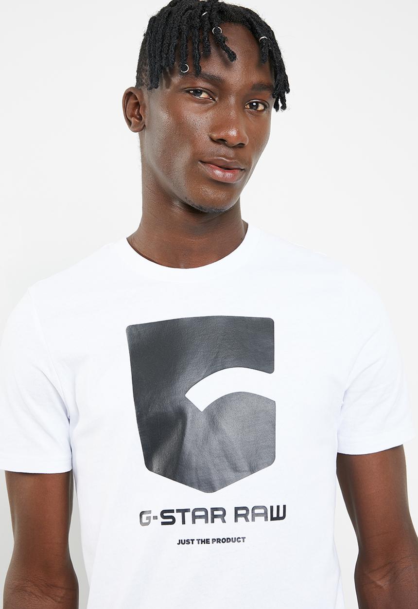G-STAR - Graphic 47 short sleeve tee - white