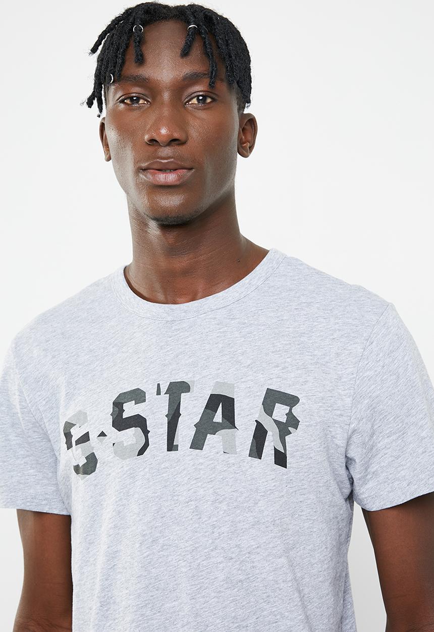 G-STAR - Graphic 10 short sleeve tee - grey