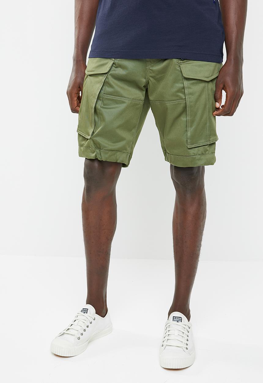 G-STAR - Rovic zip relaxed 1\2 Premium micro str twill sage