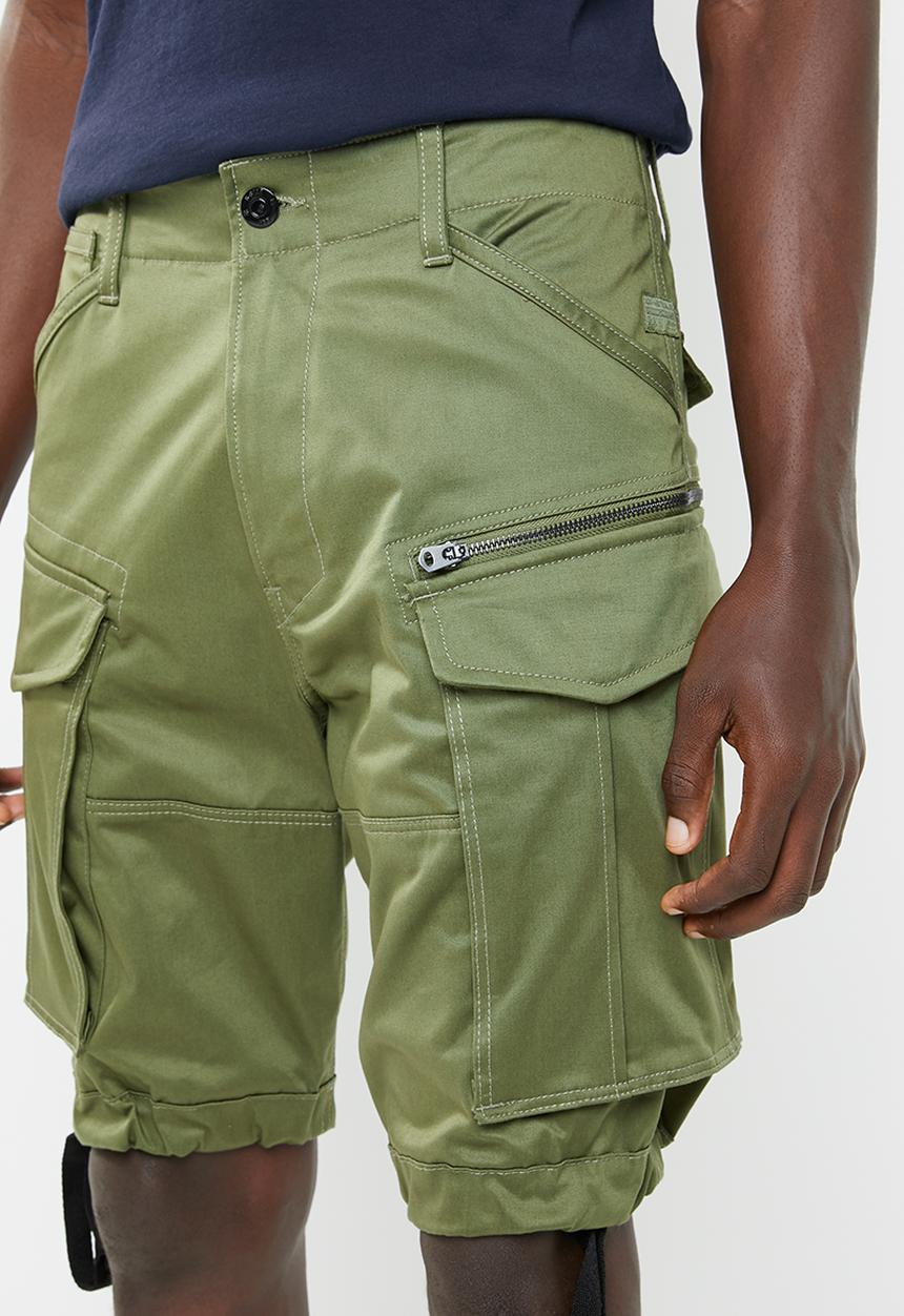 G-STAR - Rovic zip relaxed 1\2 Premium micro str twill sage