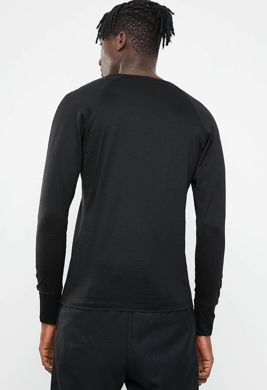 G-STAR - Korpaz grandad long sleeve tee - black 