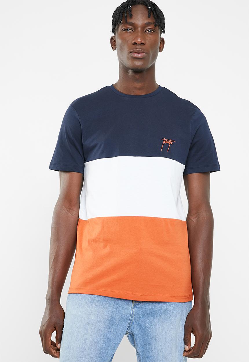 New Look - Toronto chest embroidered short sleeve tee - multi