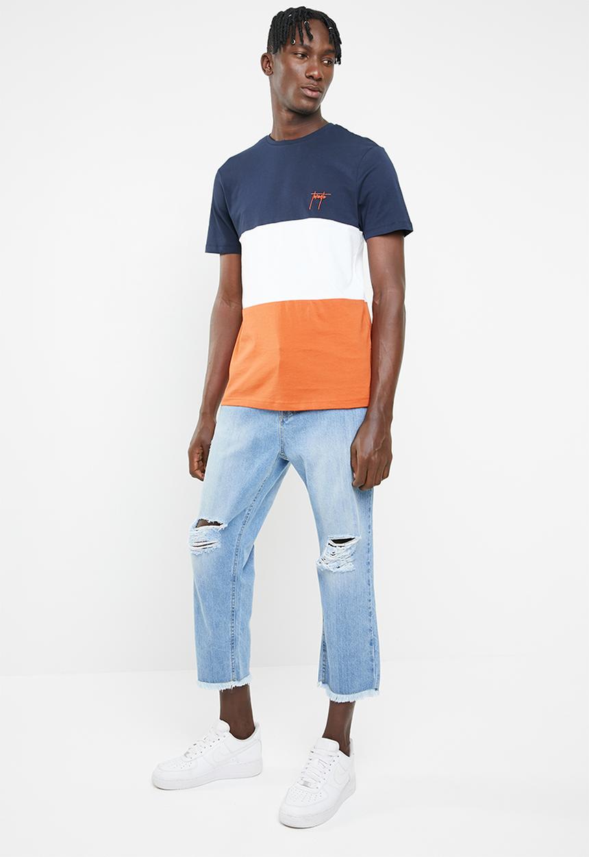 New Look - Toronto chest embroidered short sleeve tee - multi