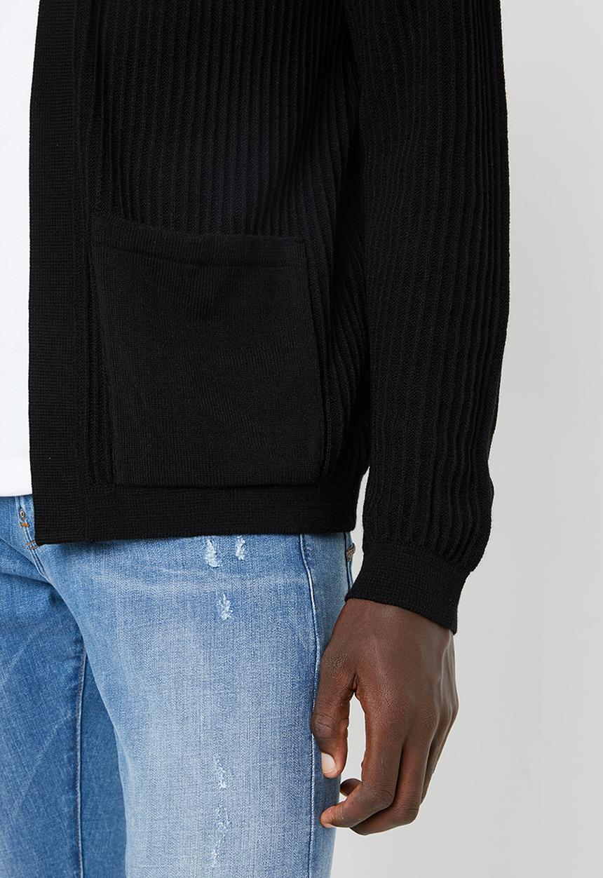 Superbalist - Lightweight buttonless cardigan - black