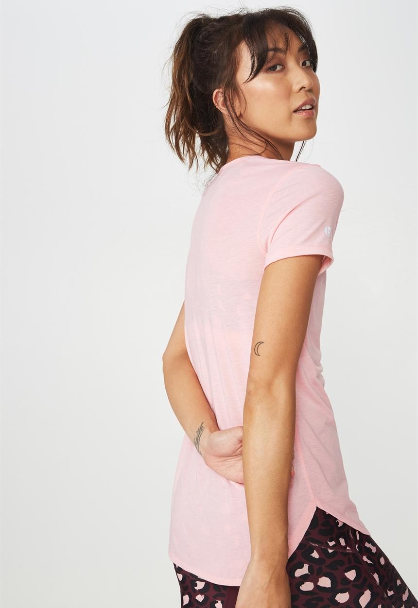 Cotton On - Gym T-shirt - pink