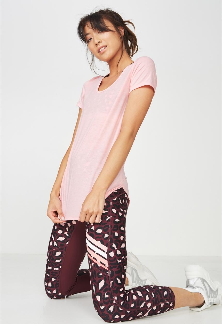 Cotton On - Gym T-shirt - pink