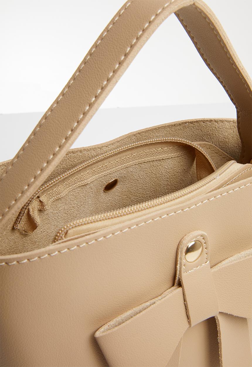 Joy Collectables - Bow detail bag - neutral