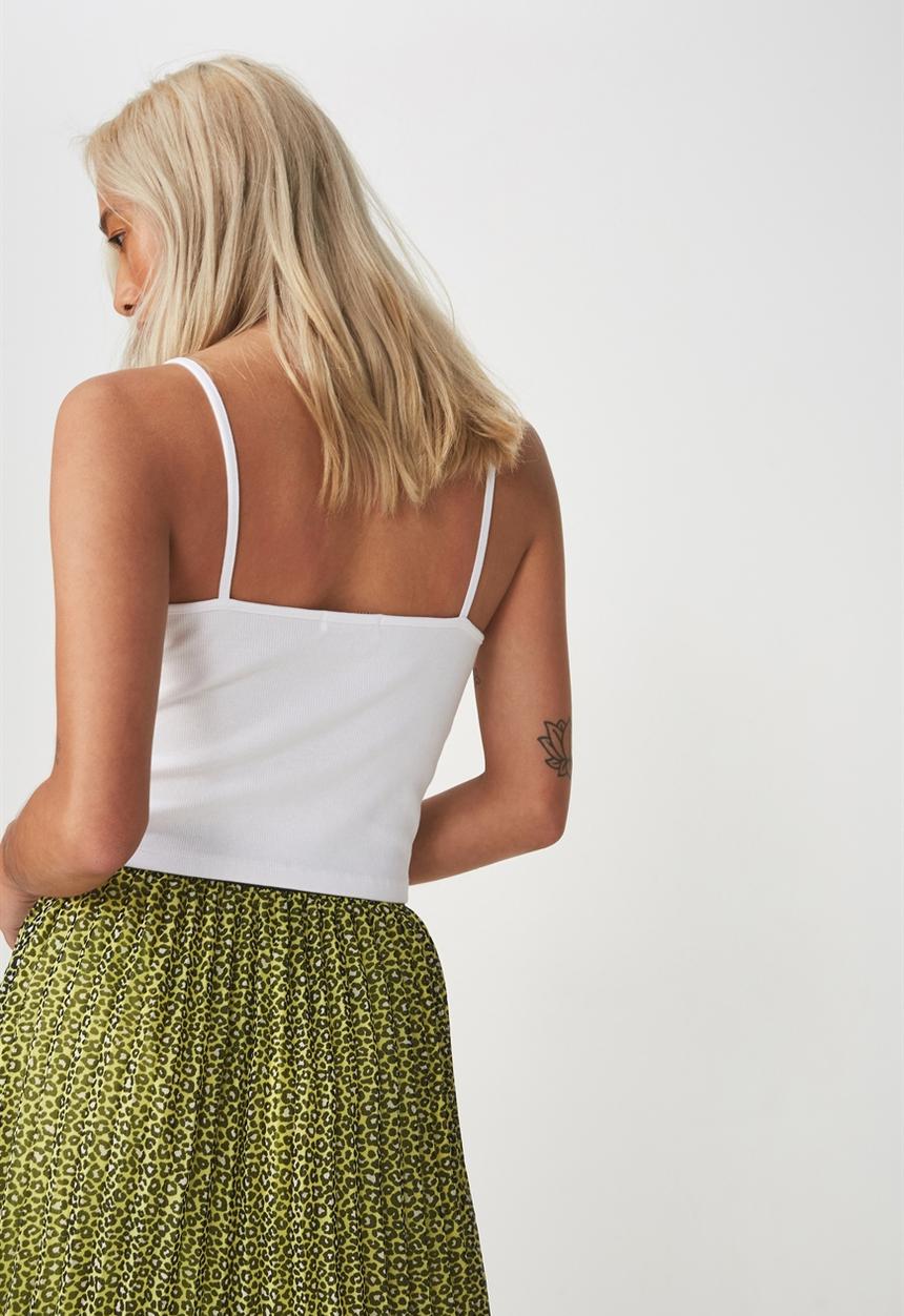 Cotton On - Tbar cami - white