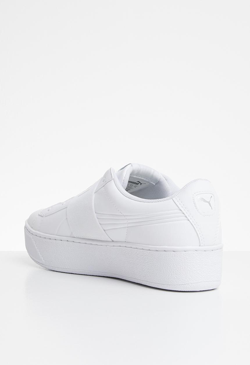 PUMA - Vikky Platform Elastic - Puma white/Puma white