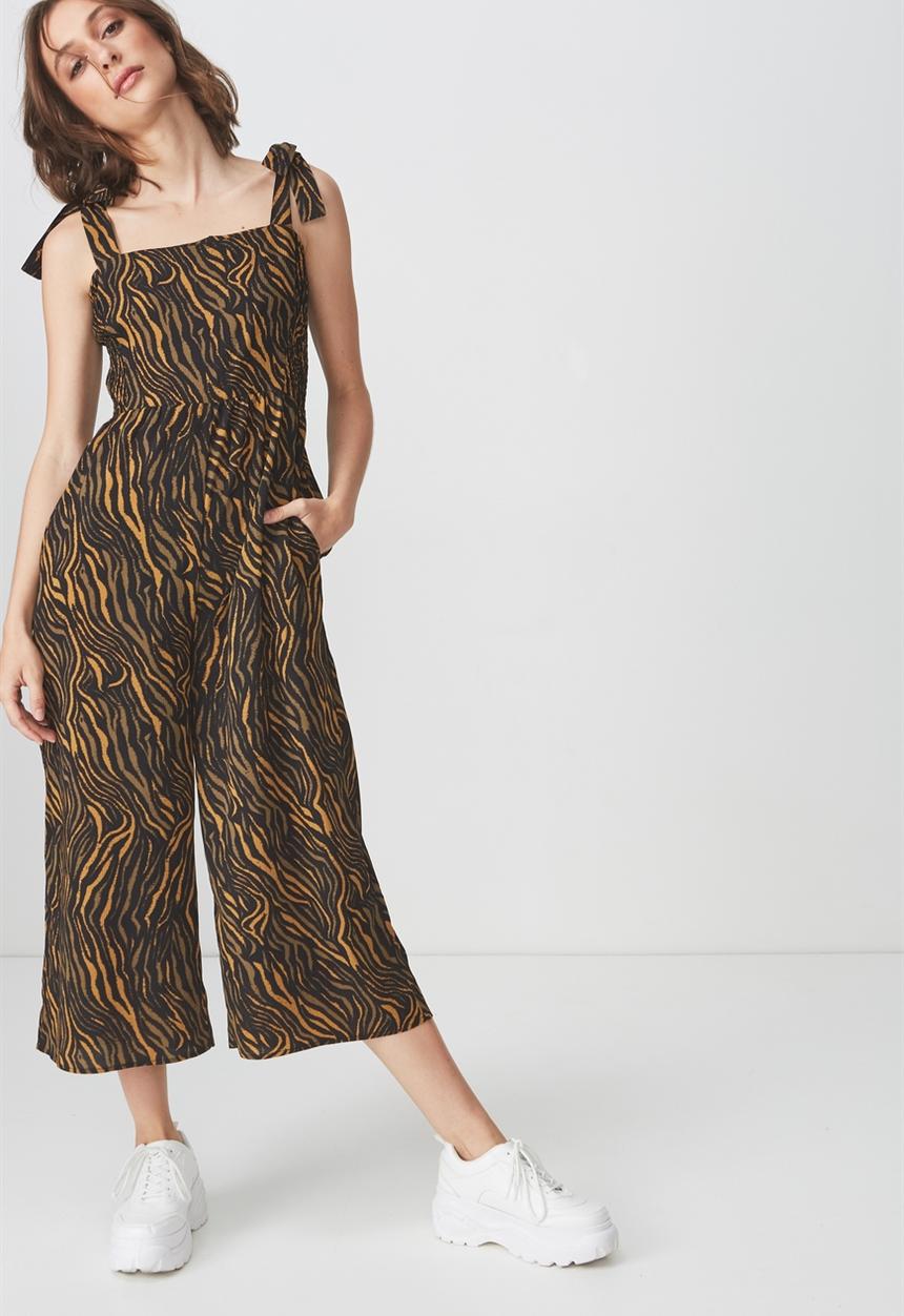 Cotton On - Woven Alexa strappy jumpsuit - multi 