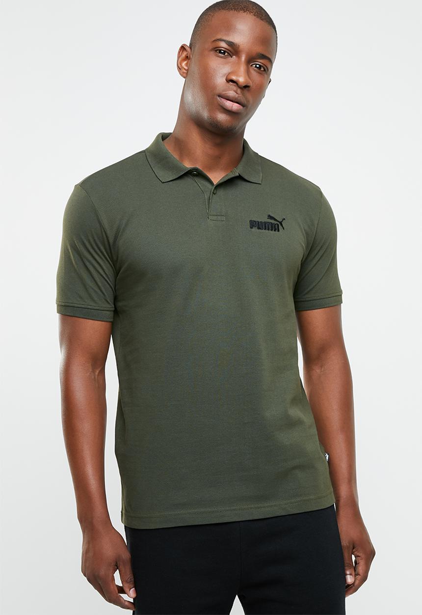PUMA - Ess pique polo golfer tee - green