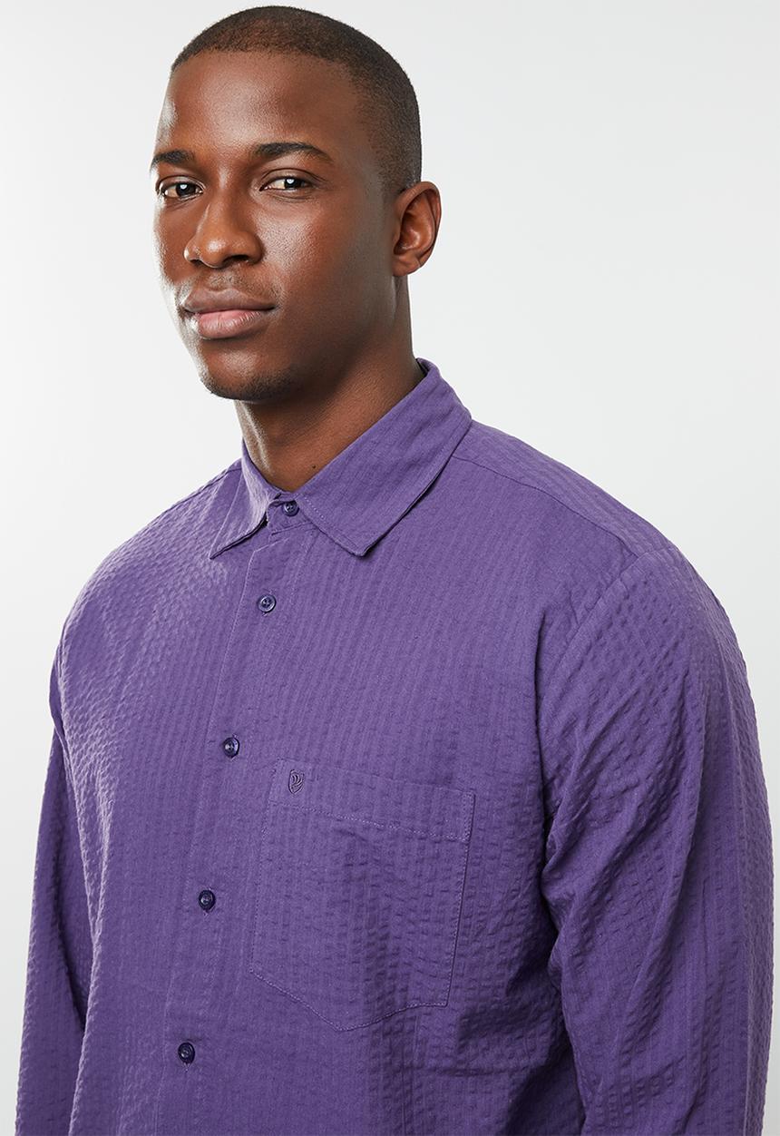 STYLE REPUBLIC - Classic long sleeve shirt - purple 