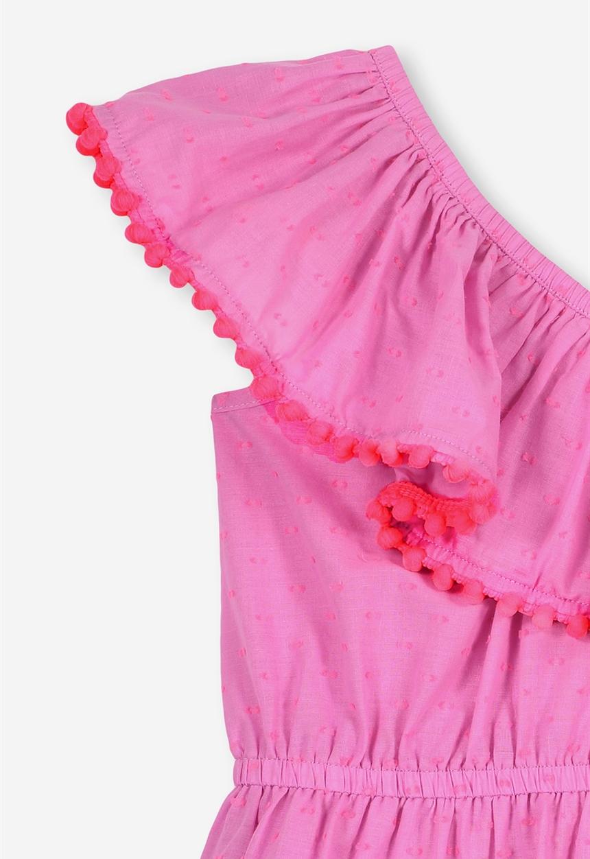 Cotton On - Edith frill dress - pink