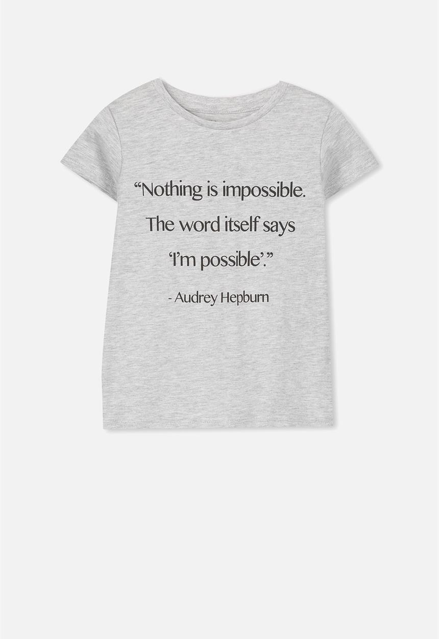 Cotton On - Penelope short sleeve top - grey