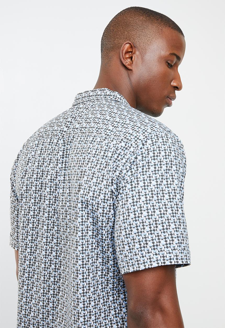 STYLE REPUBLIC - Powers bowling collar shirt - multi