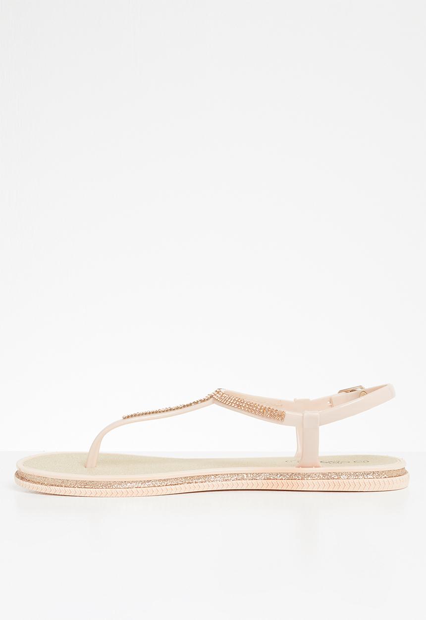 Miss Black - Peria T-bar sandals - pink
