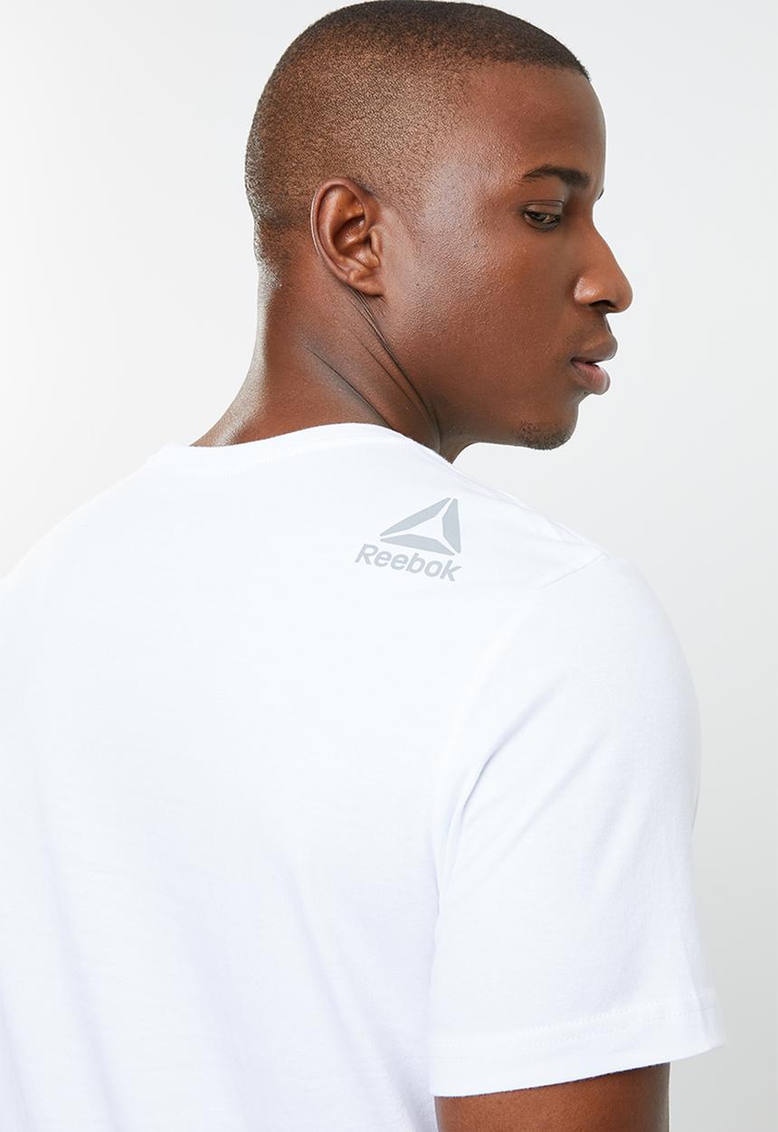 Reebok - Stacked tee - white