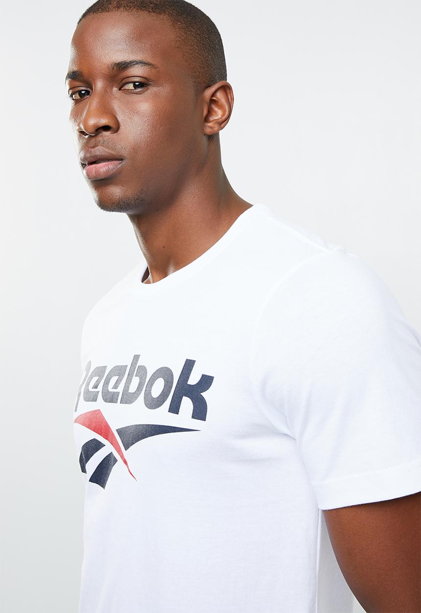 Reebok Classic - Mens vector tee - white