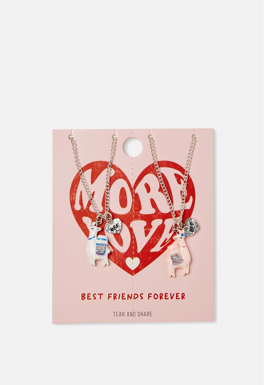 Cotton On - Bff necklace - multi 