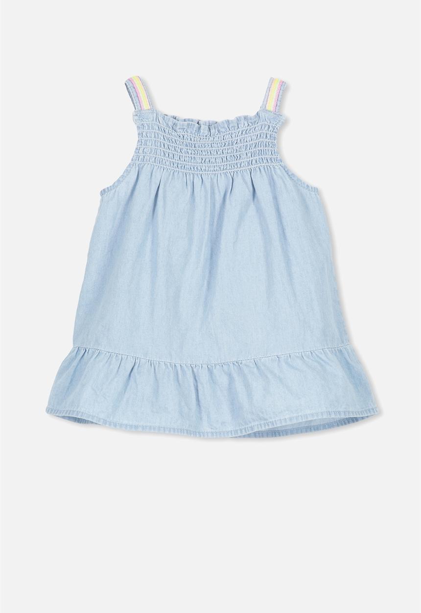 Cotton On - Claire dress - blue