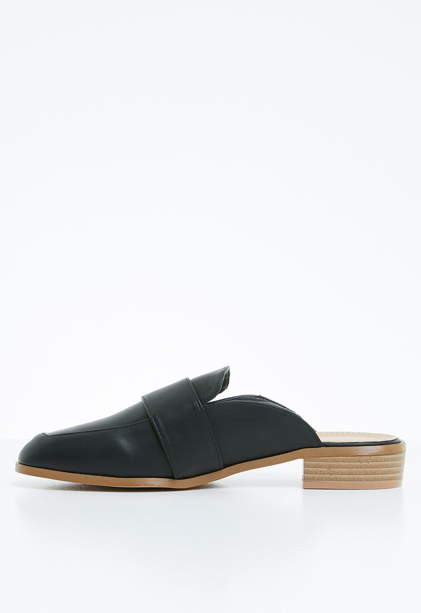 Superbalist - Faux leather mule - black