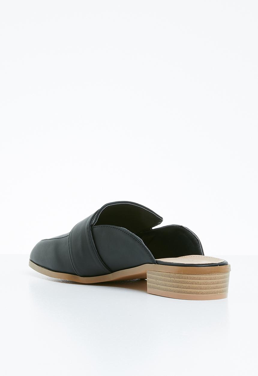 Superbalist - Faux leather mule - black