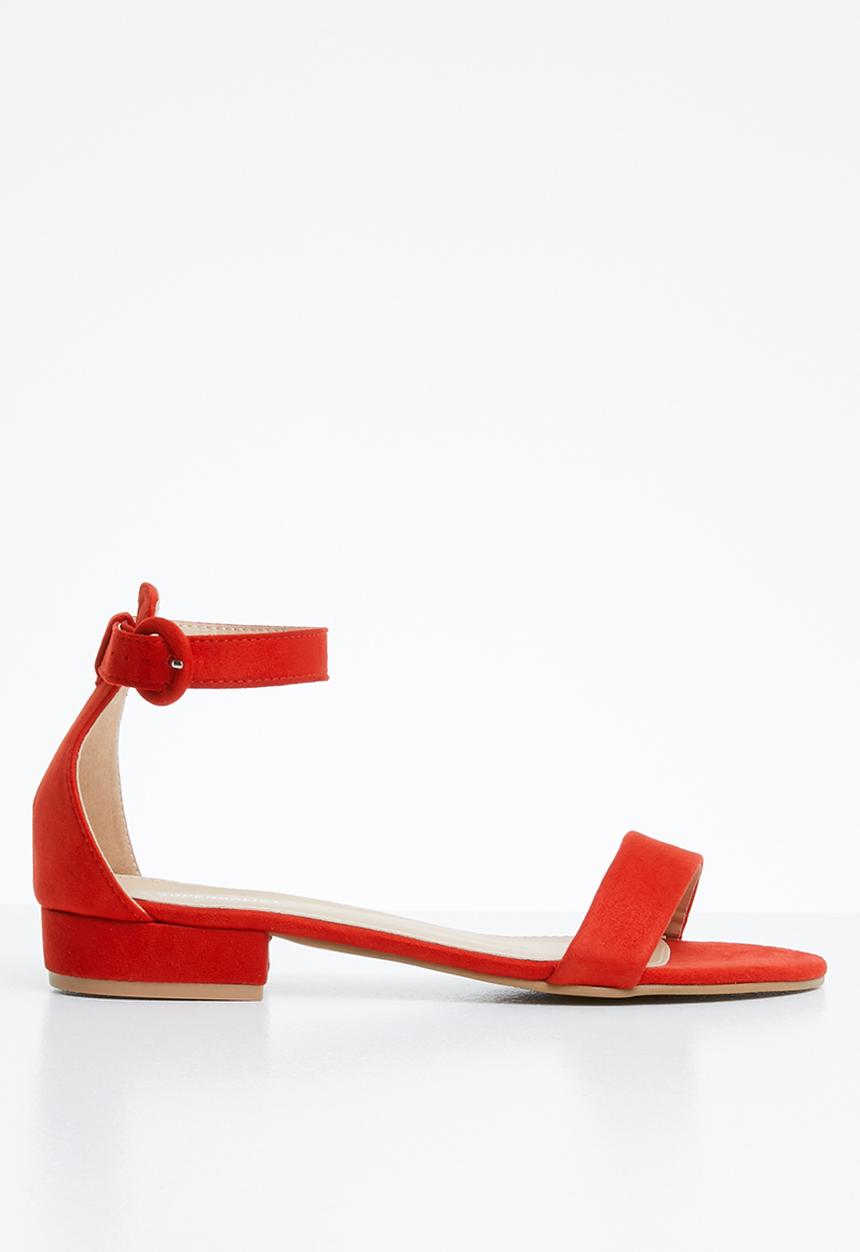 Superbalist - Lia barely there sandal - red