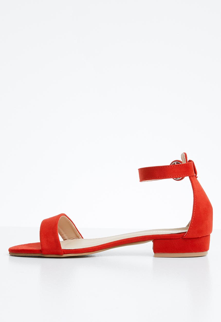 Superbalist - Lia barely there sandal - red