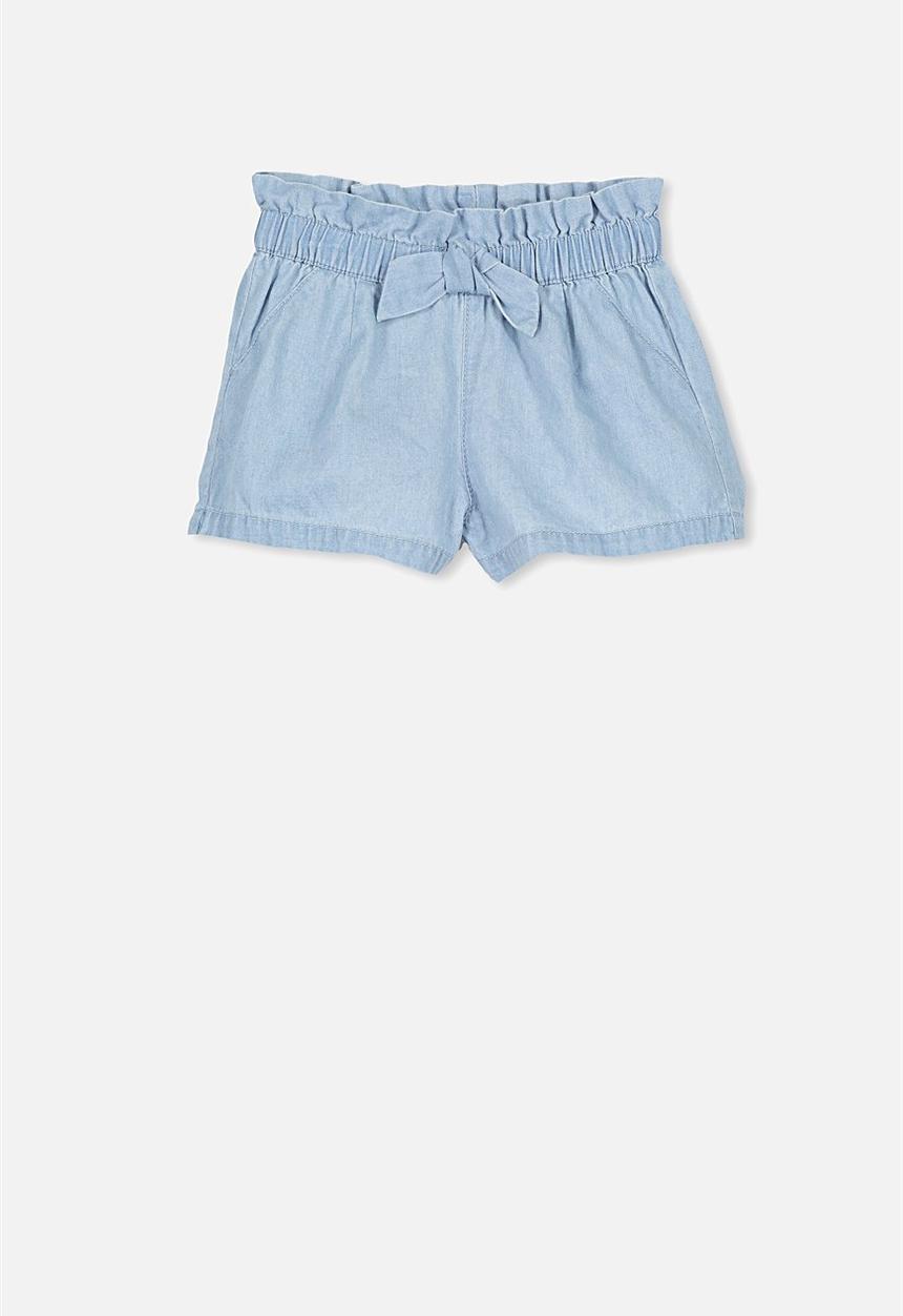 Cotton On - Stella frill short - blue