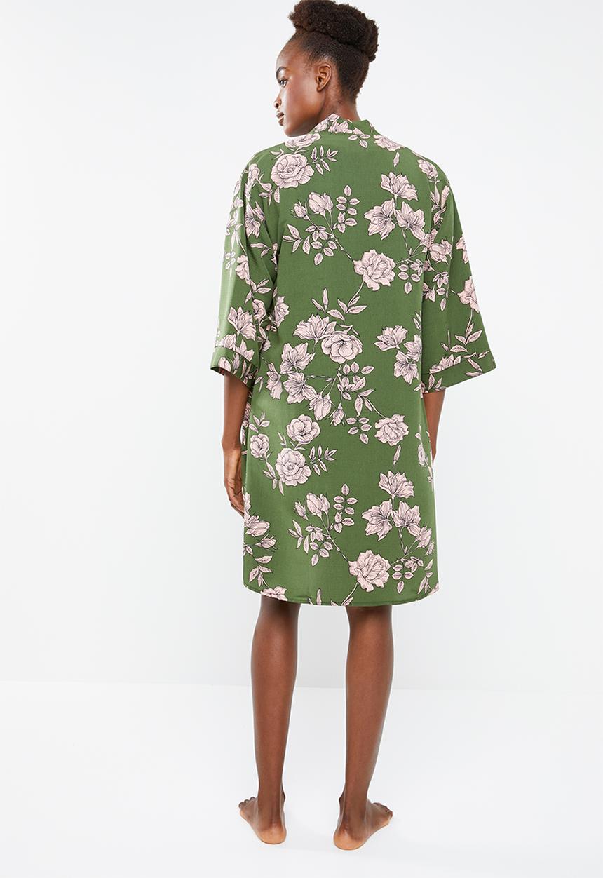 Superbalist - Contrast robe - khaki