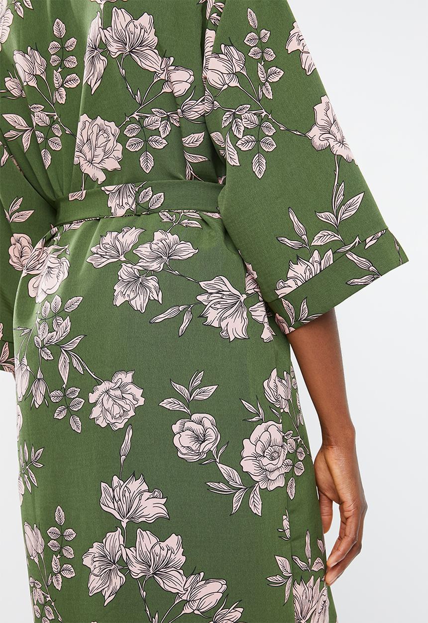 Superbalist - Contrast robe - khaki