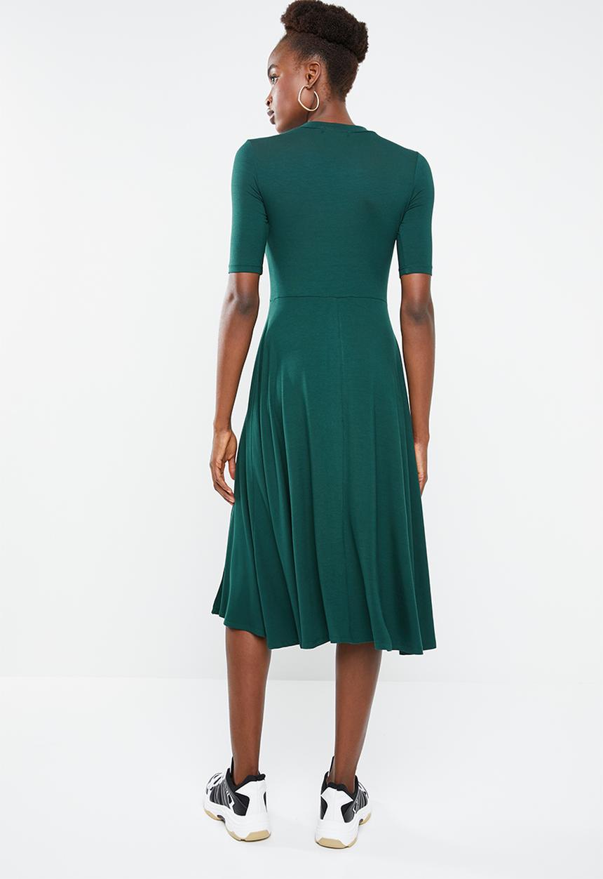 Superbalist - Knit midi dress - green