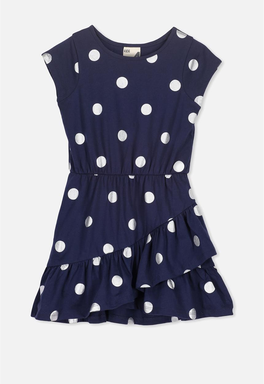 Cotton On - Joey short sleeve dress - navy