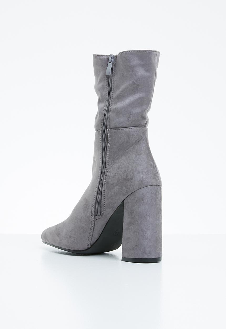 STYLE REPUBLIC - Flaired boot - grey